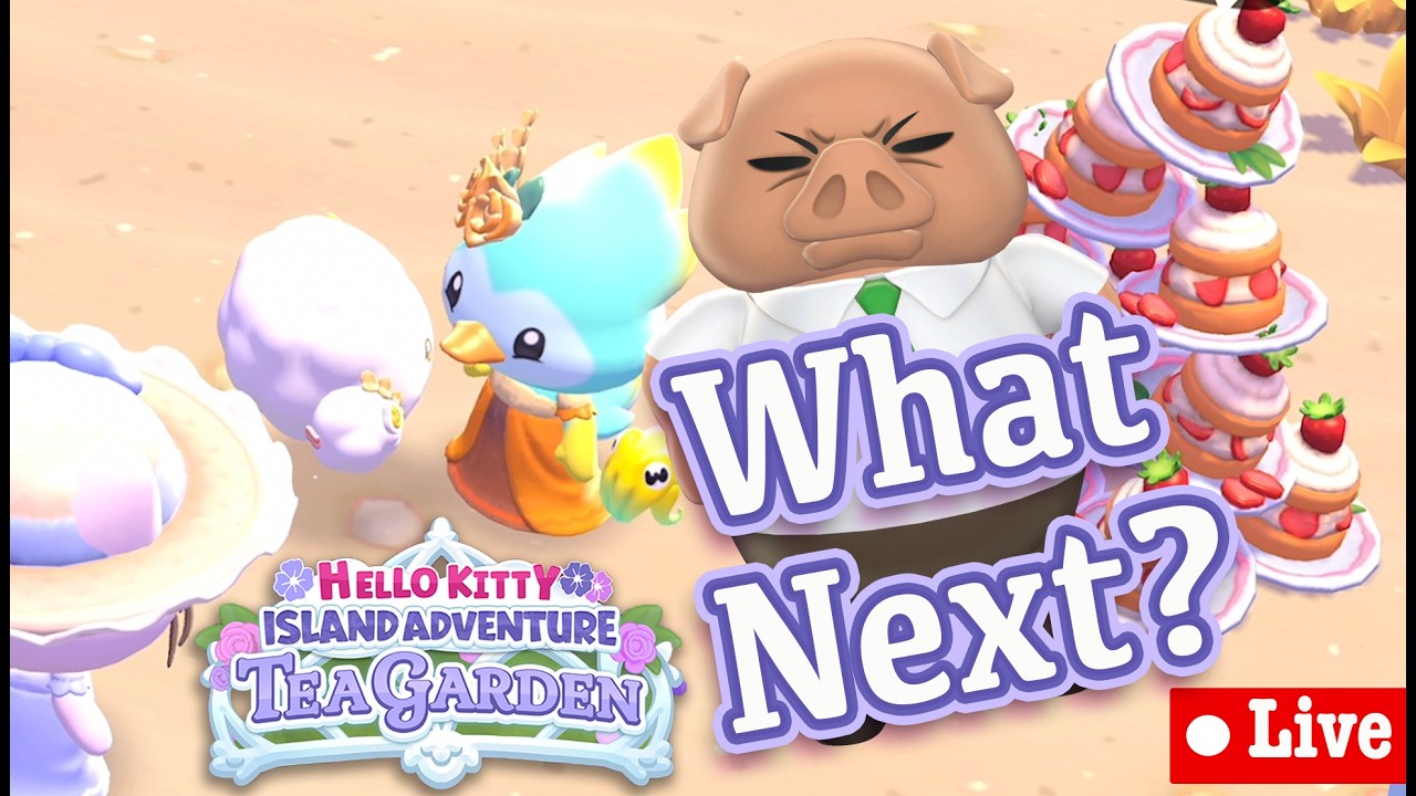 Quests! Ton moving in, Tea Garden & more 2.18 - Hello Kitty Island Adventure AA