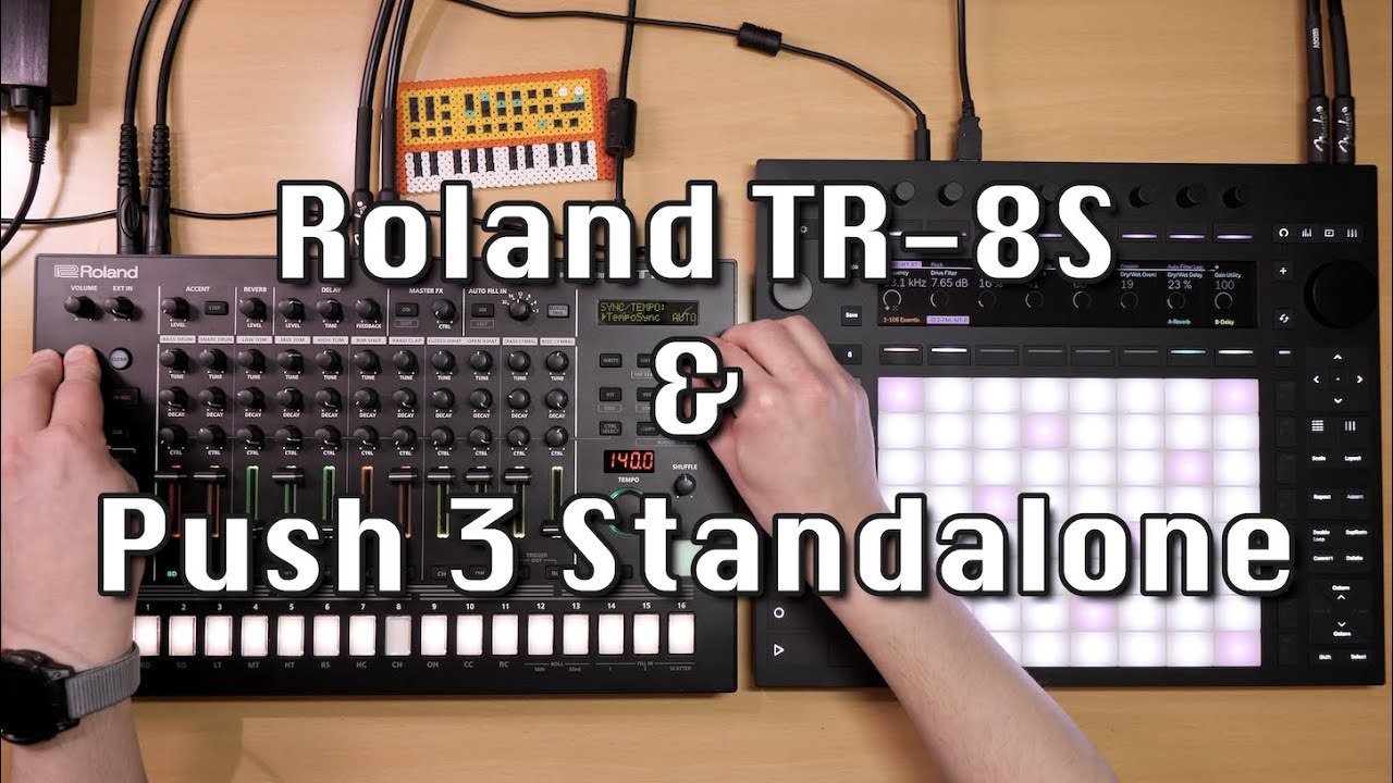 How to use TR-8S with Push 3 Standalone