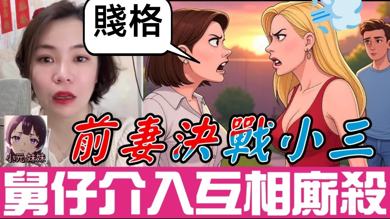 【小元最新C】前妻決戰小三🔥,舅仔介入互相廝殺💥 