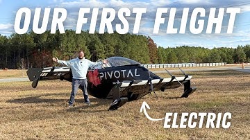 Pivotal Pre-Flight Checks & First Flight! eVTOLs Are Actually Real