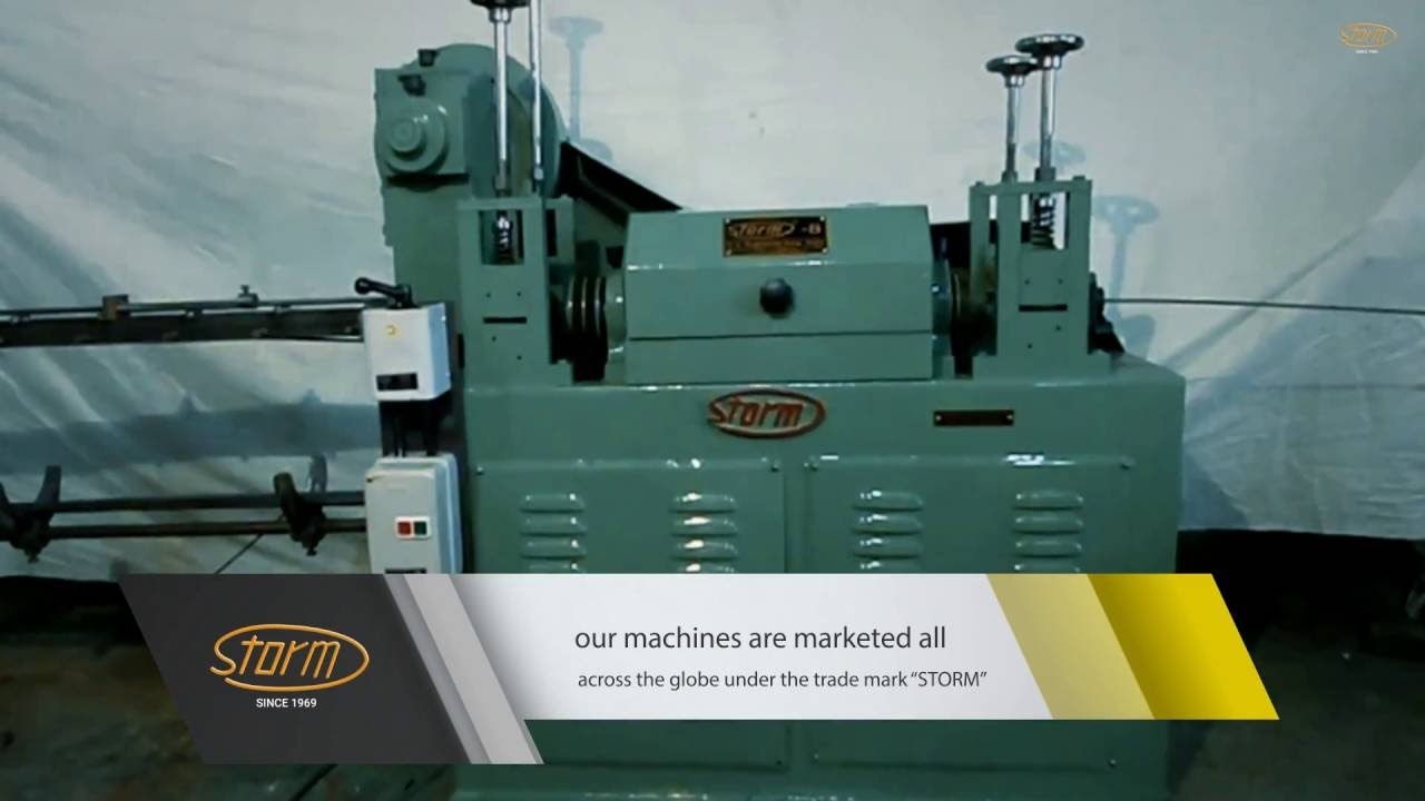 T.A. STORM | Wire straightning and cutting Machine