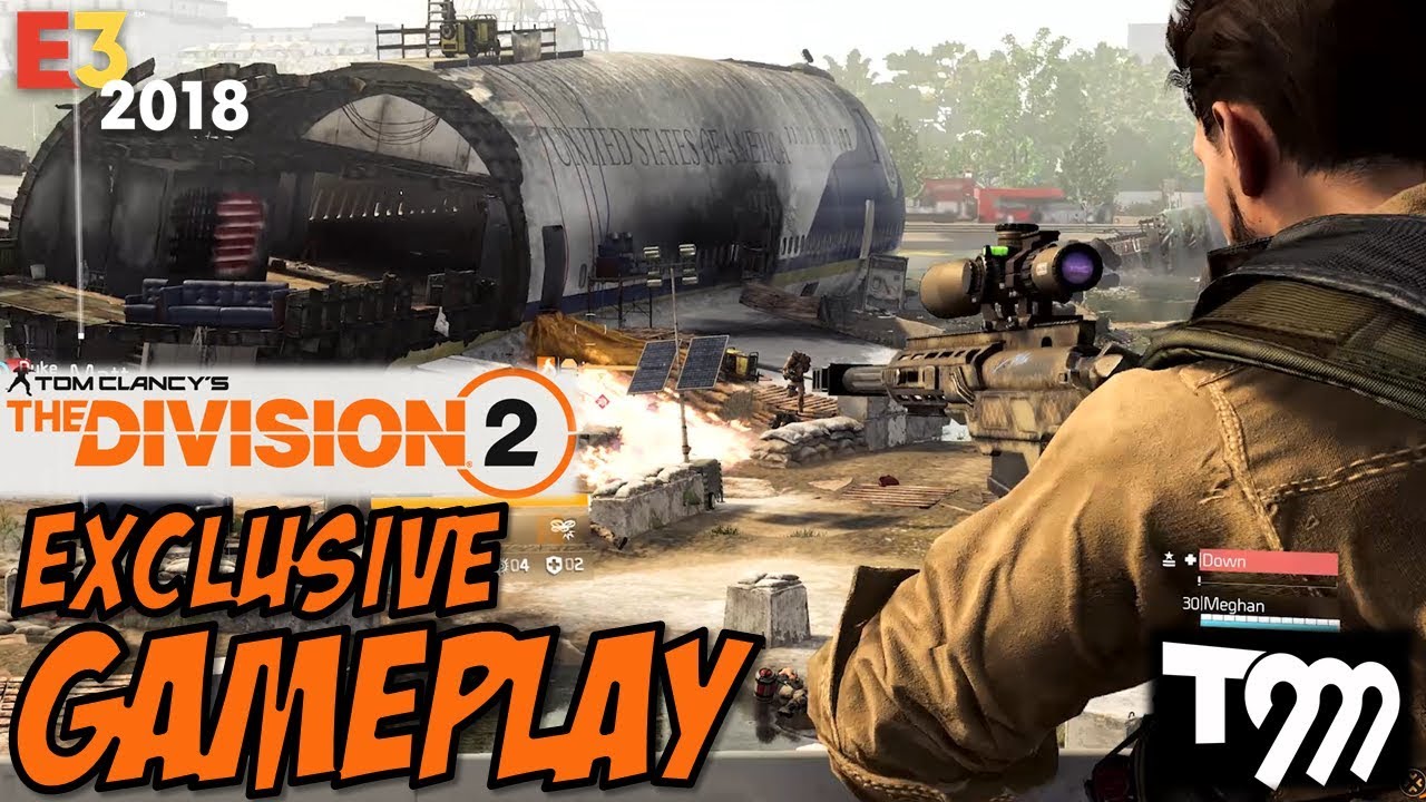 The Division 2 Gameplay - SHARPSHOOTER Washington D.C. | E3 2018