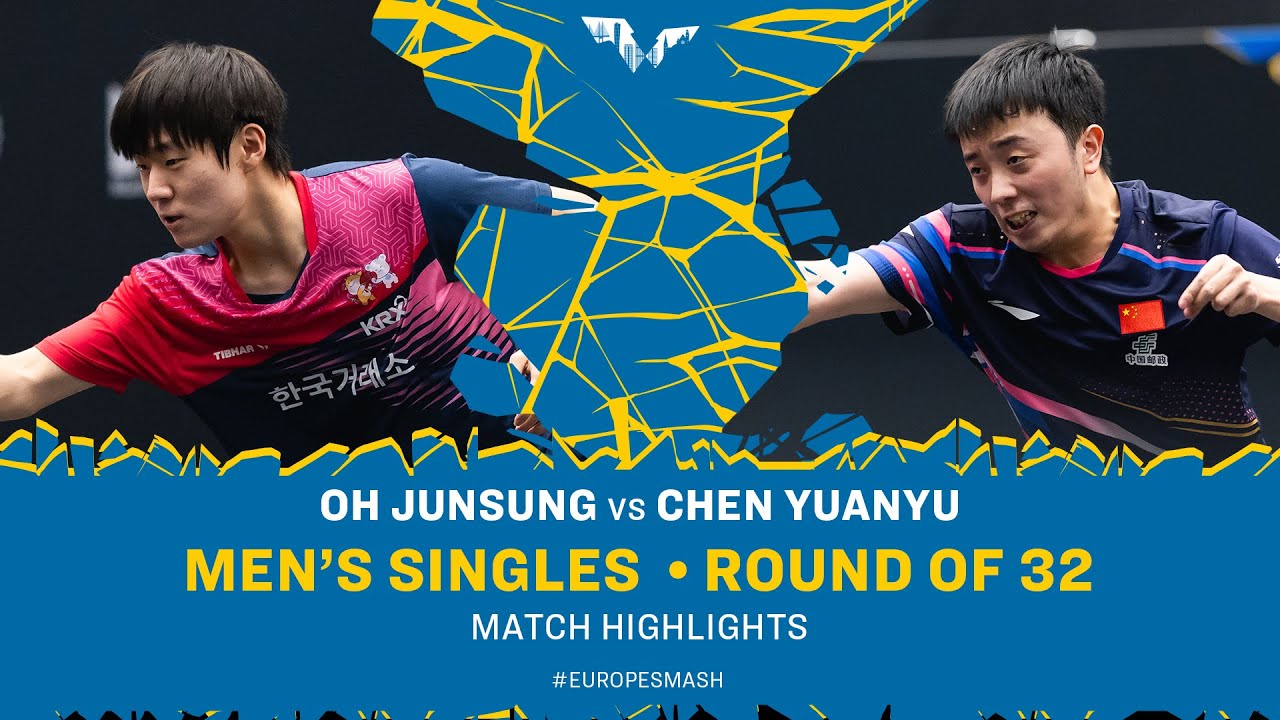 Oh Junsung vs Chen Yuanyu | MS R32 | 