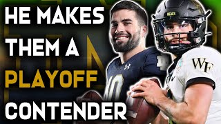 He Makes Notre Dame a NATIONAL TITLE Contender... (Who is: Sam Hartman)