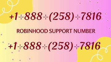 {20} Ways $To Access Robinhood Customer Support Number By Phone, Chat And Email