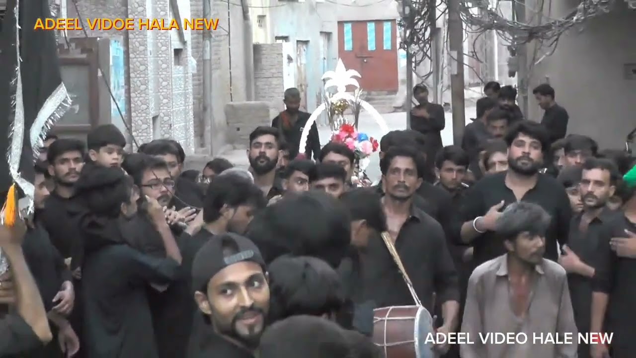 8th muharrm Arbab imam bargha Hala new 2024 AZADARI Hala #2024muharrm