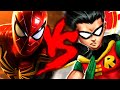 Homem-Aranha VS. Robin [Combate dos Deuses]
