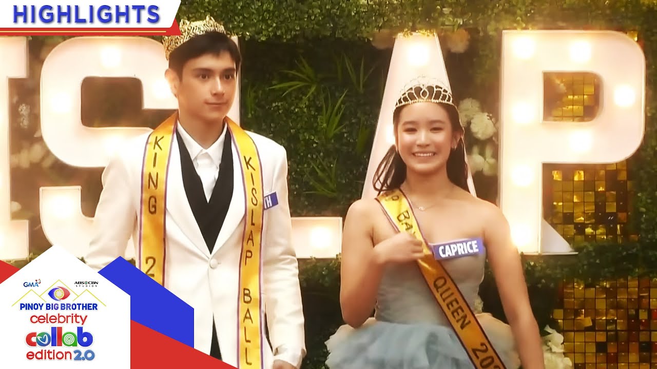Day 71: Heath, Caprice voted as Kislap Ball King & Queen | PBB Collab 2.0