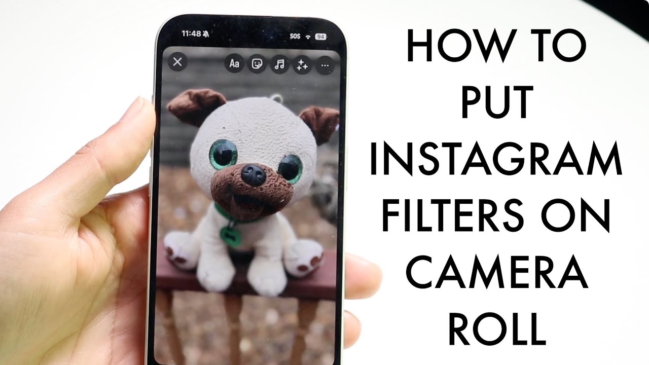 How To Put Instagram Filters On Photos From Camera Roll! (2025)