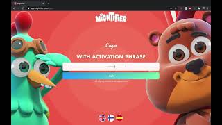 Mightifier - Social Emotional Learning Curriculum - How to log in as a student