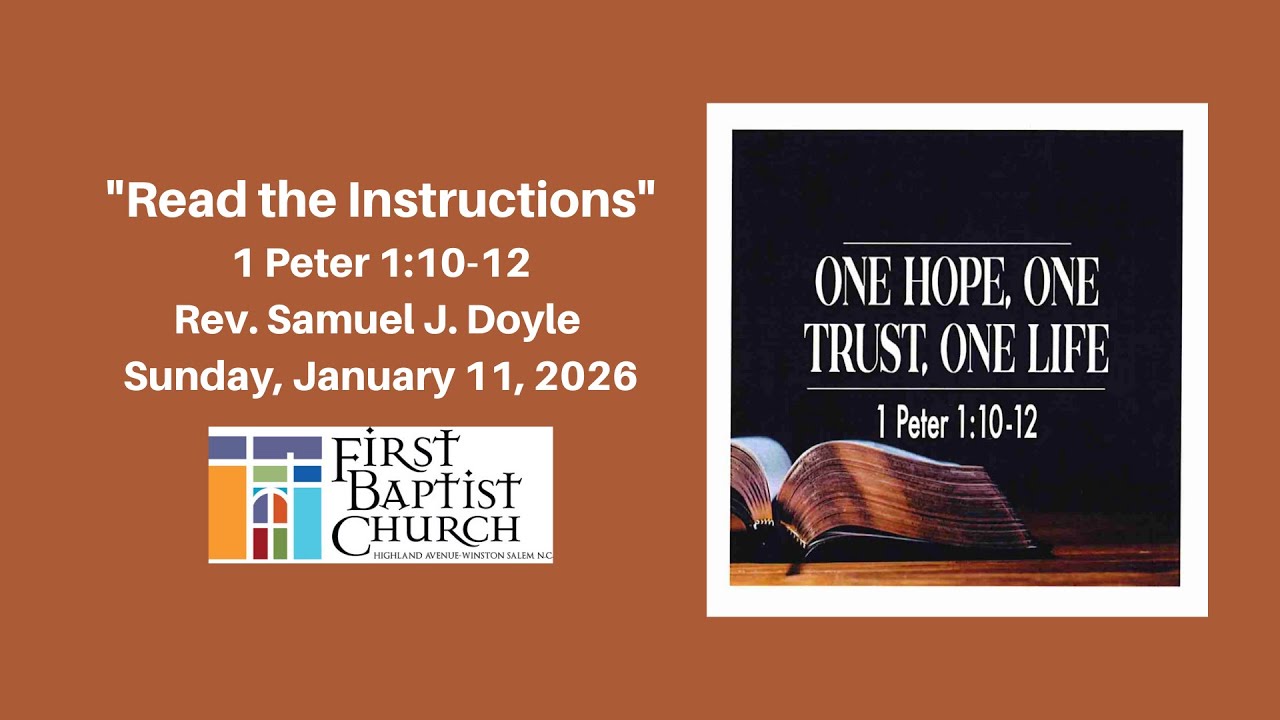 Morning Worship Service - Sunday, January 11, 2026 - YouTube