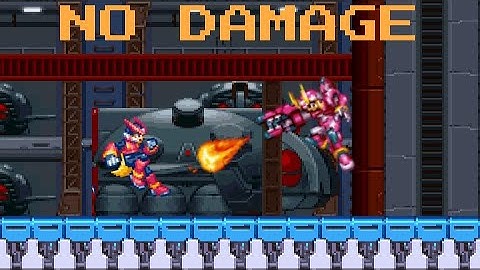 Mega Man Zero 2-Fighting Fefnir (No Damage)