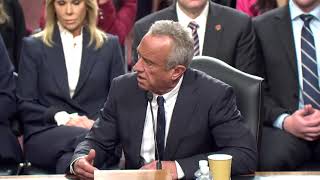 Sen. Roger Marshall Questions RFK Jr. at Finance Confirmation Hearing