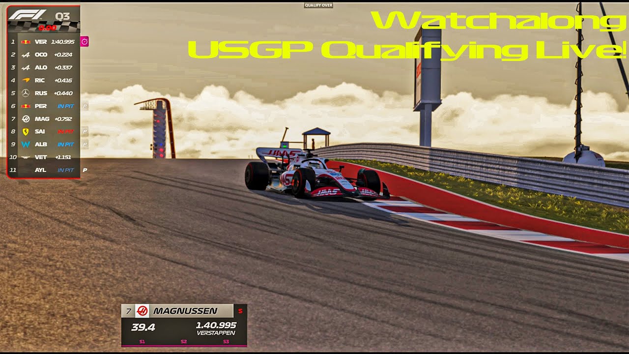 Usgp Layout WATCHALONG | Formula 1 | USGP Qualifying | Race and Chat - YouTube