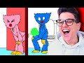 PROVA A NON RIDERE ESTREMA CON QUESTE ANIMAZIONI VIRALI SU POPPY PLAYTIME!! (Squid Game, Among Us)