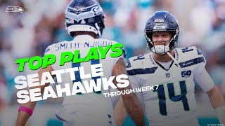 Seahawks Top Plays Through Seven Games Seattle Seahawks