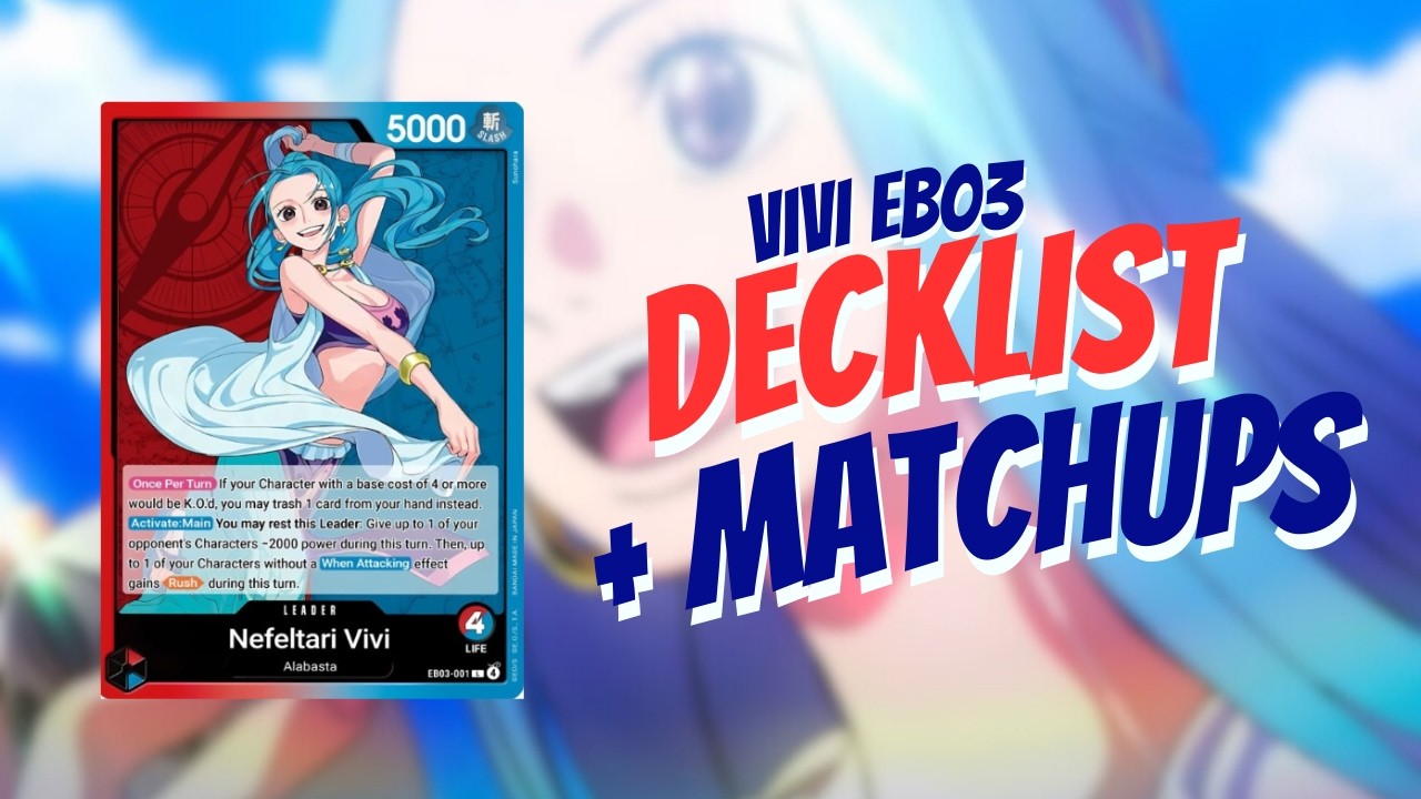 ¿PUEDE hacer frente a AMARILLO? | OPTCG VIVI EB03 Decklist