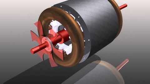 Autodesk Inventor - Electric motor model