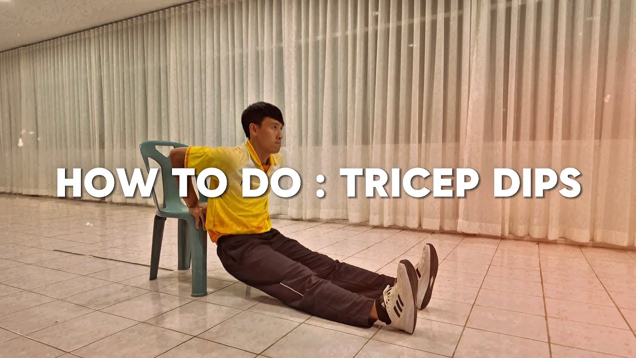 How to do : Tricep Dips by KruEKIM - YouTube