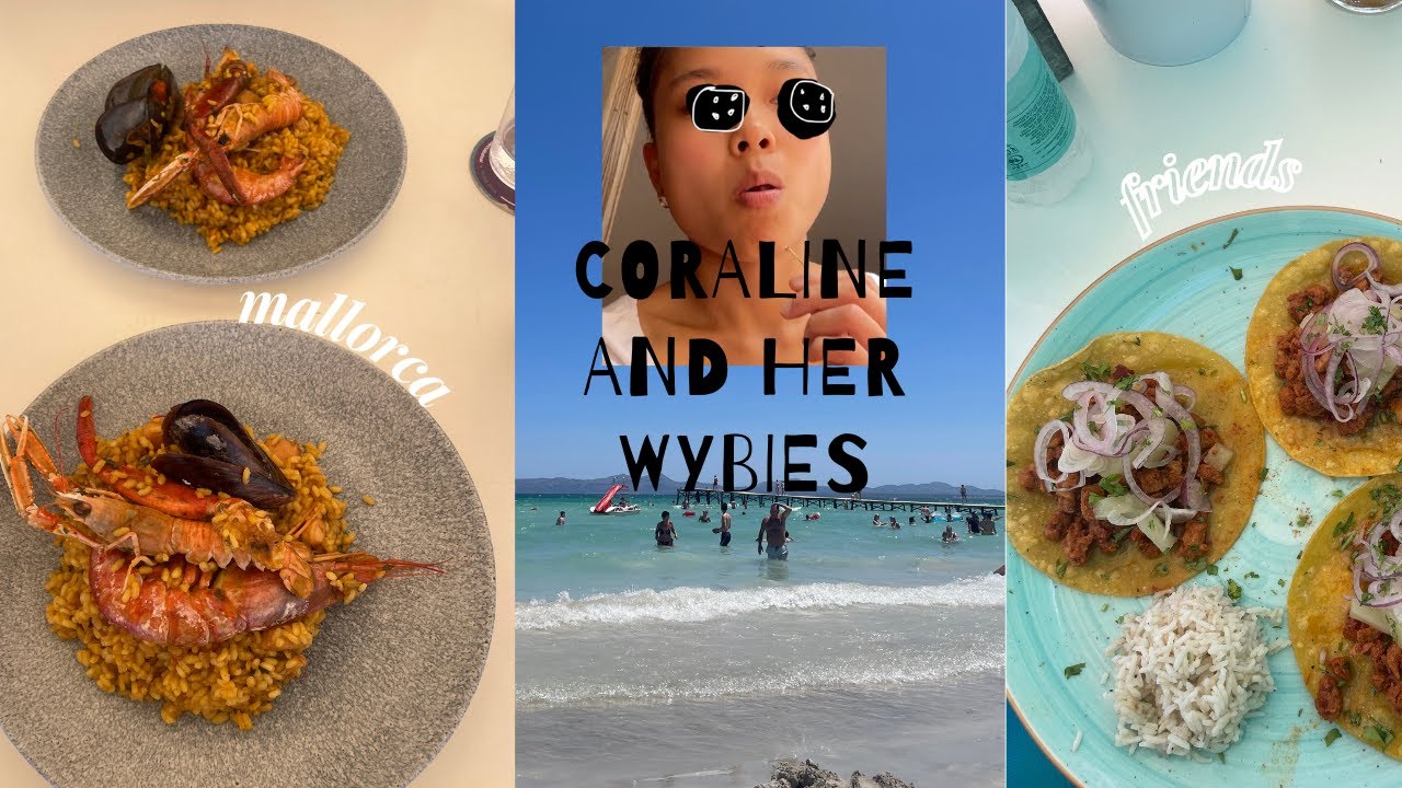 eating out with friends in Mallorca I beaches, Sant Joan festival, food