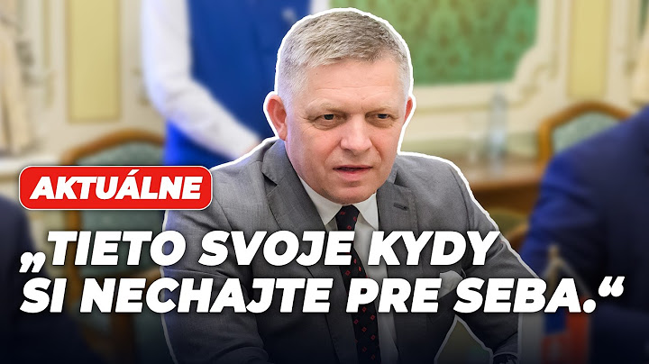 Fico o europoslancovi Zdechovskom, delegácii z Bruselu a mimovládkach