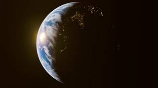 Blender Earth animation Eevee render