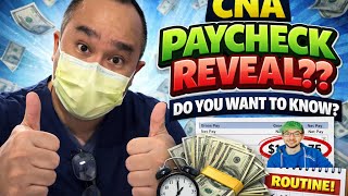 👉 CNA Paycheck Reveal 2026 👀 | Do You Want to Know? Filipino Nurse Aide Routine!