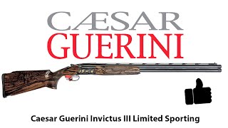Detailed look at a Caesar Guerini Invictus III Sporting Limited edition 12GA! #luxuryshotguns