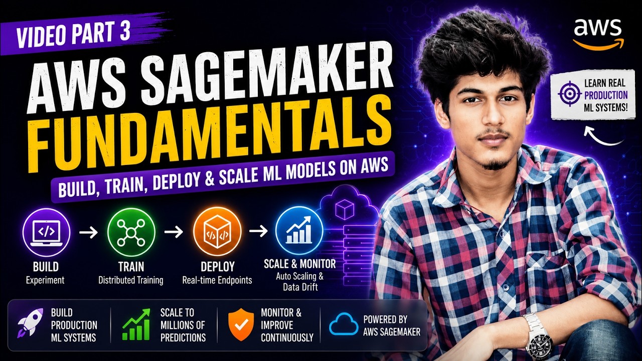 AWS SageMaker Fundamentals Explained | Build → Train → Deploy ML Models ...