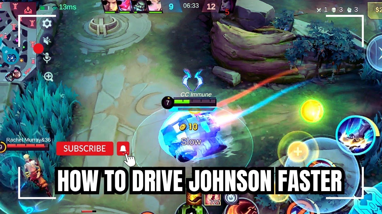 How To Drive Johnson Faster in Rank Match
