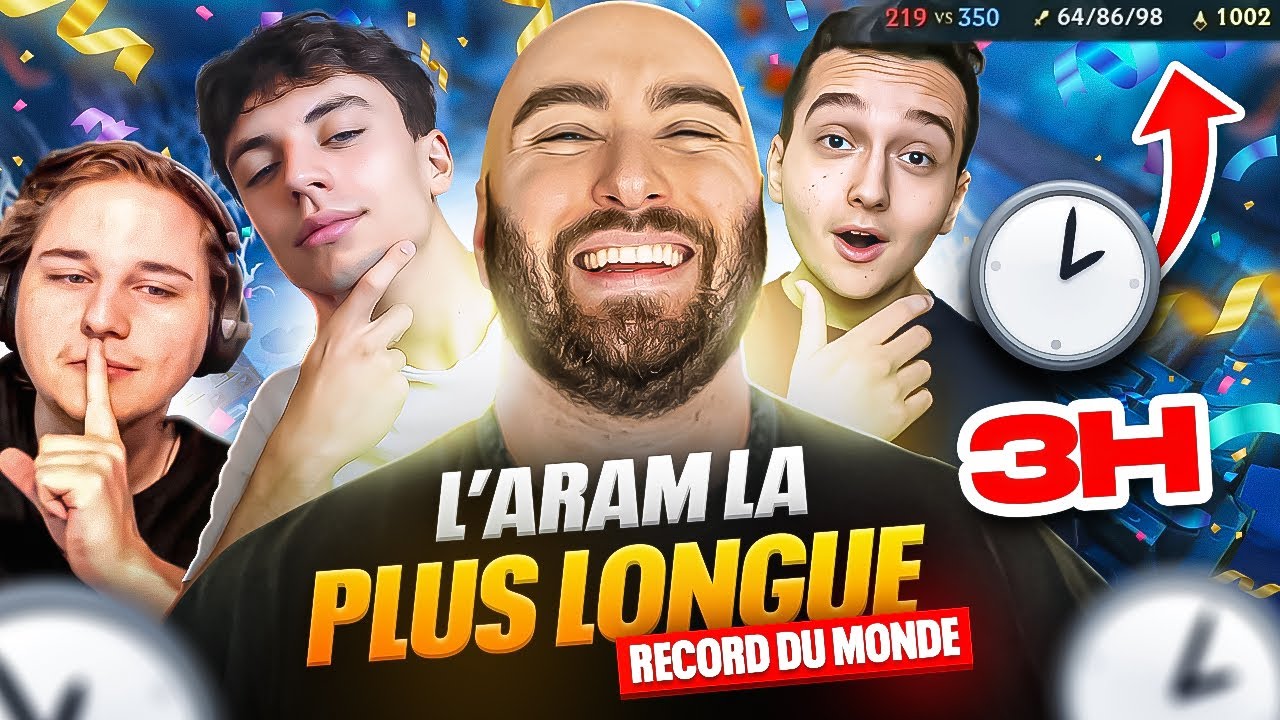 L’ARAM LA PLUS LONGUE DU MONDE C’EST UN RECORD