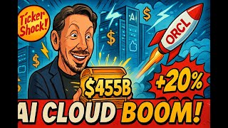 Oracle’s $455 BILLION AI Cloud Bombshell! Stock Skyrockets 20% After Earnings Miss