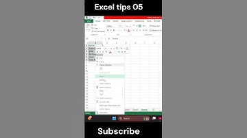 Excel tricks and tips || Excel shorts video || #exceltips #shorts #shortvideo