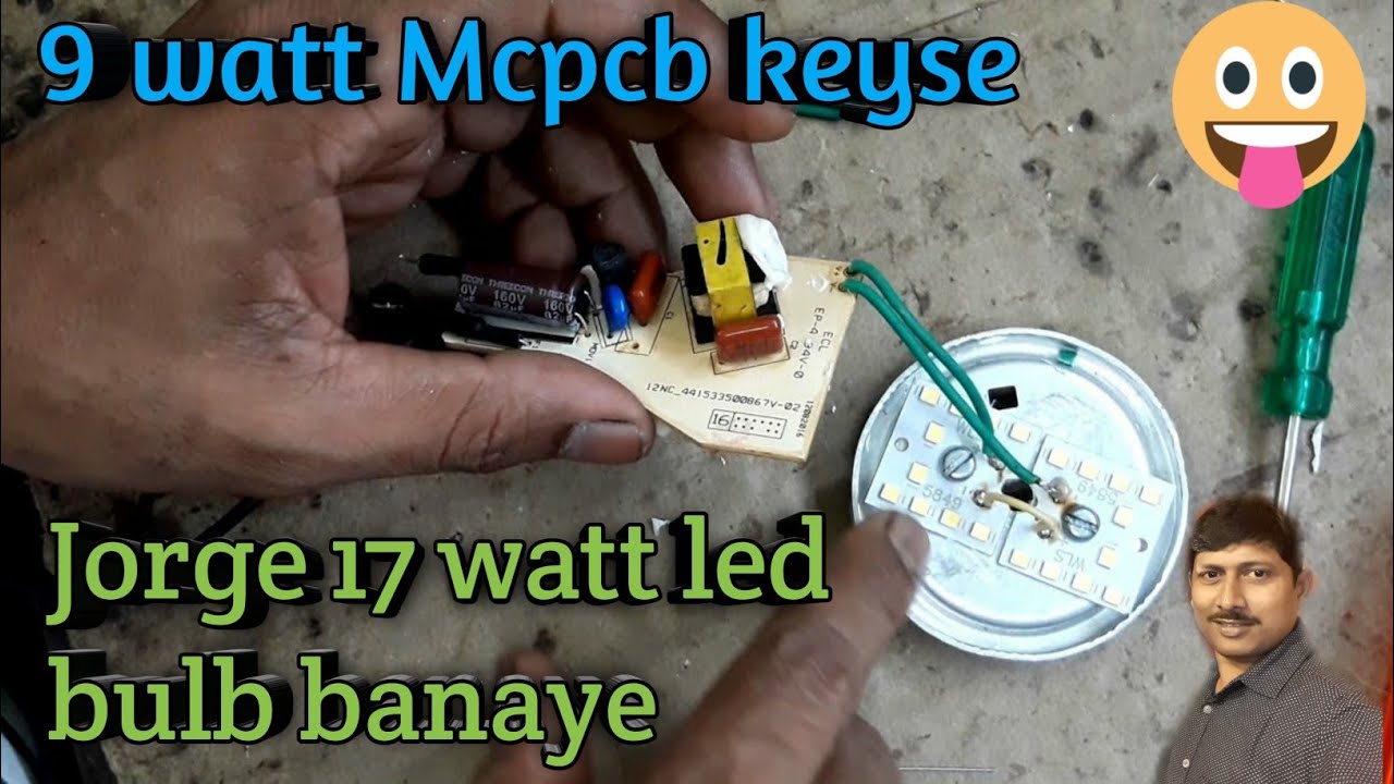 17 watt PHILIPS led bulb Repairing Details How to Repair 17w PHILIPS ...