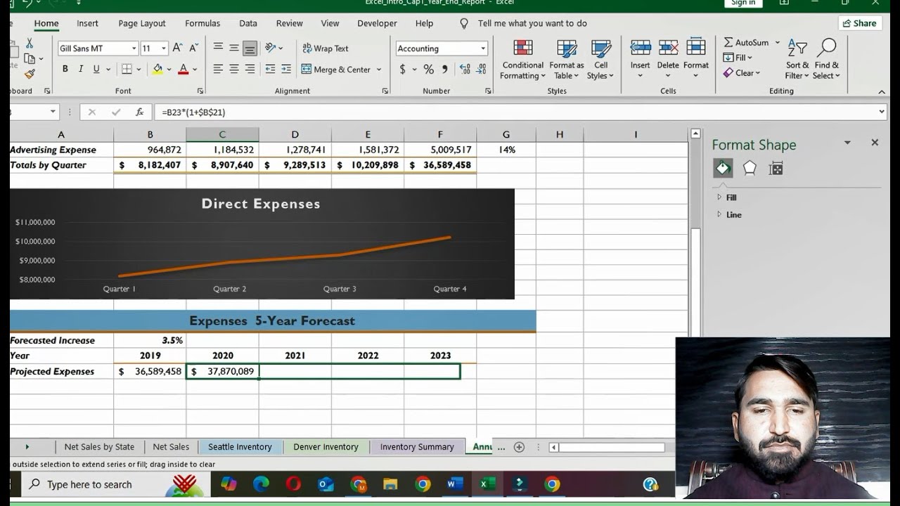 Excel_Introductory_Capstone2_Annual_Report | Excel Introductory Annual ...