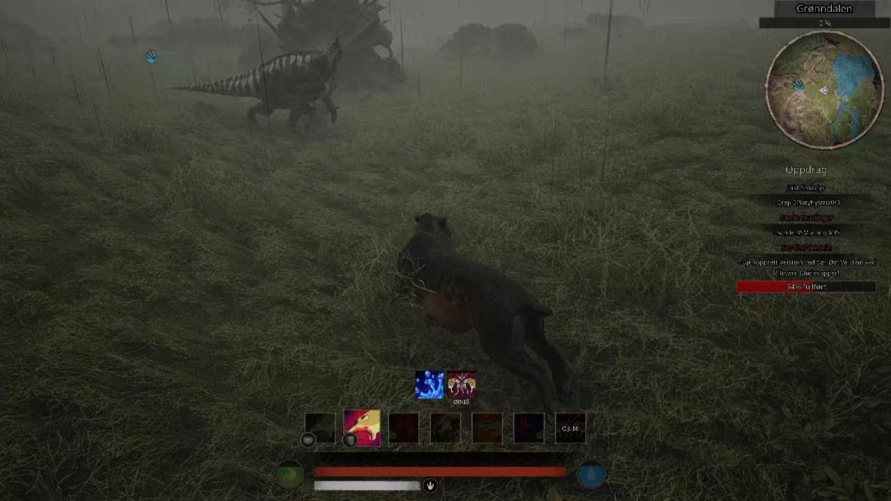 Good fight between Smilodon and Iggy