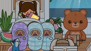 RUBY HAD A SLEEPOVER!(DRAMA) (WATCHED SCARY MOVIE😭!)