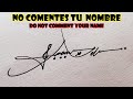 MODELOS DE FIRMAS/How to signature your name/COMO HACER TU FIRMA