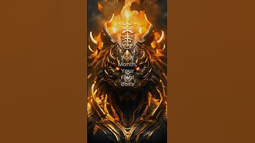 Your Month, Your Final Boss | AI Generated #trending
