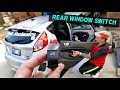 FORD FIESTA REAR WINDOW SWITCH REPLACEMENT REMOVAL MK7 2008-2017