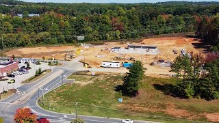 Slow Progress at the Future Chrysler/Dodge/Jeep Dealership and Aldi Grocery Sites - Hillsborough, NC
