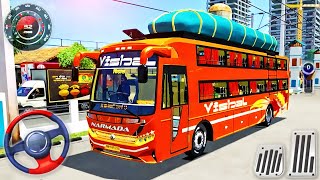Euro Coach Bus Driving Simulator 3D - City Uphill Bus Driver - Android GamePlay screenshot 4