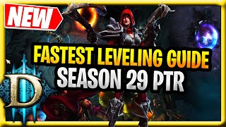 Diablo 3 SEASON 29: VISIONS OF ENMITY : Fastest Leveling Guide Solo For PTR