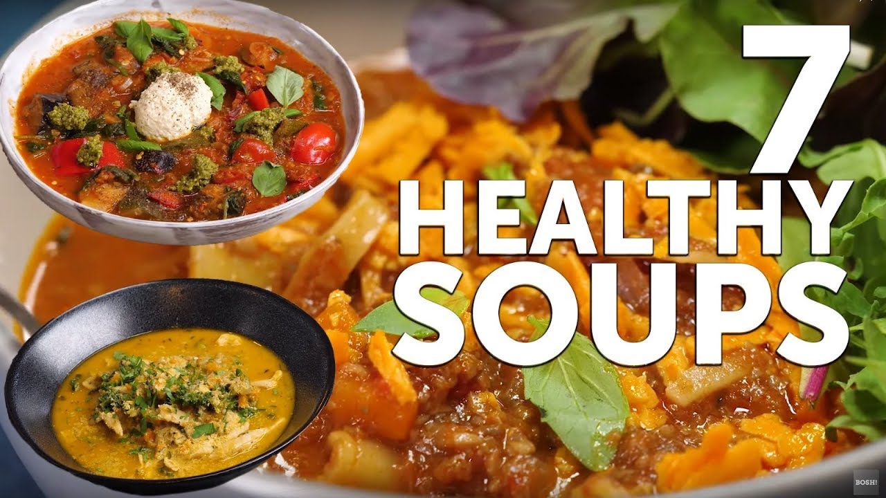 7 HEALTHY Hearty Soups! (EASY) 🤤 - YouTube