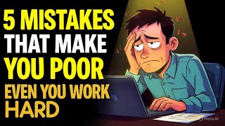 5 Mistakes That Keep You Poor (Even If You Work Hard