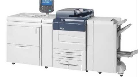 Vine video on Xerox Color C60 C70 Printer