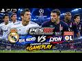 PES 2011 PS3 Real Madrid Vs Lyon Champions League 
