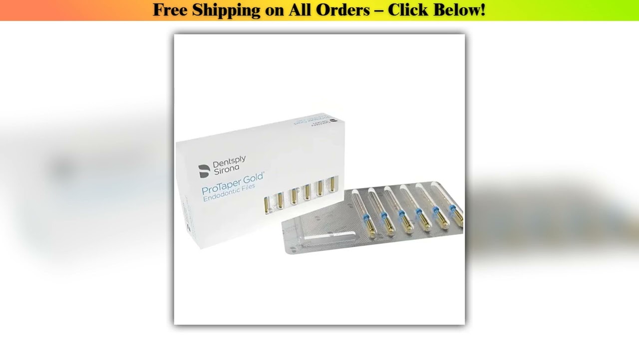 30PCS/5piece Dental Dentsply Endo Files Protaper GOLD Files Dentistry teeth whitening Root Tools