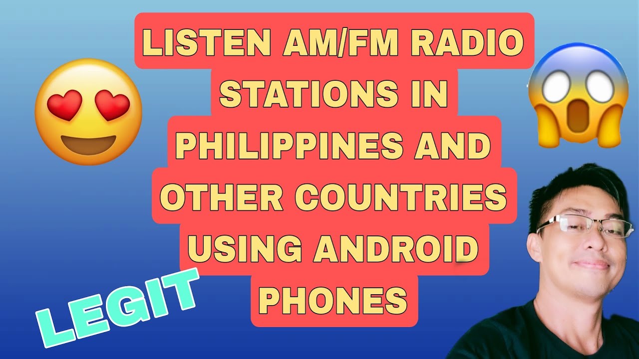 LEGIT TO!!! LISTEN AM/FM RADIO STATIONS IN PHILIPPINES AND OTHER