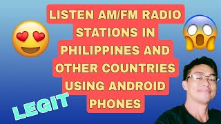 LEGIT TO!!! LISTEN AM/FM RADIO STATIONS IN PHILIPPINES AND OTHER COUNTRIES USING ANDROID PHONES screenshot 3